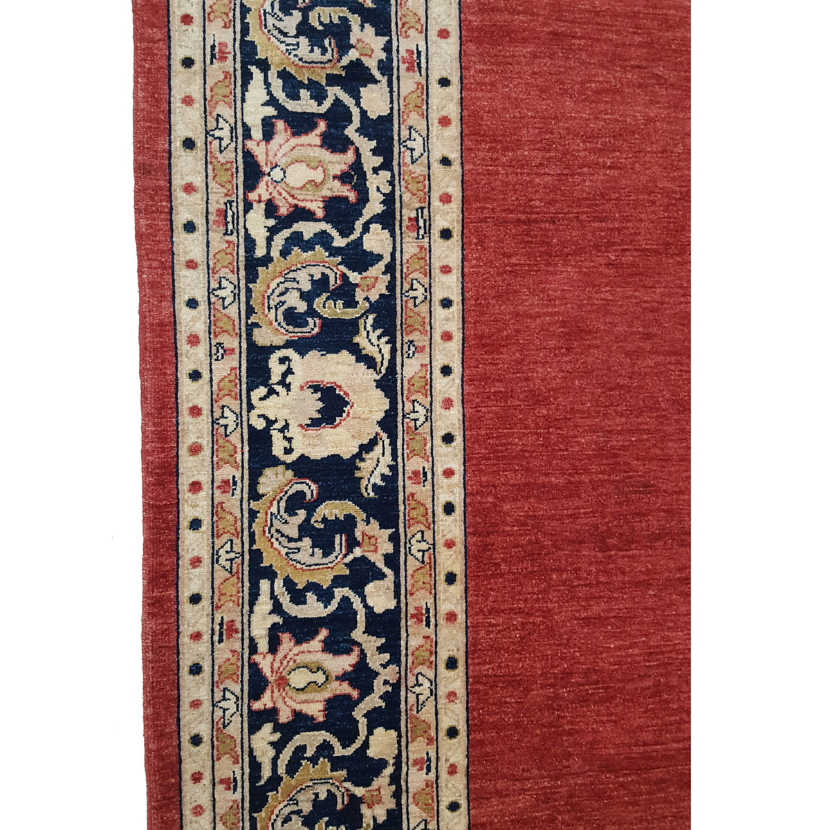Pacific Ziegler 26694 Red Navy Transitional Hand Knotted Rug