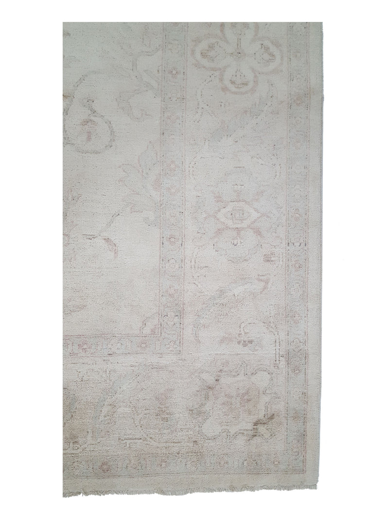 Pacific Ziegler 26729 Ivory Ivory Transitional Hand Knotted Rug