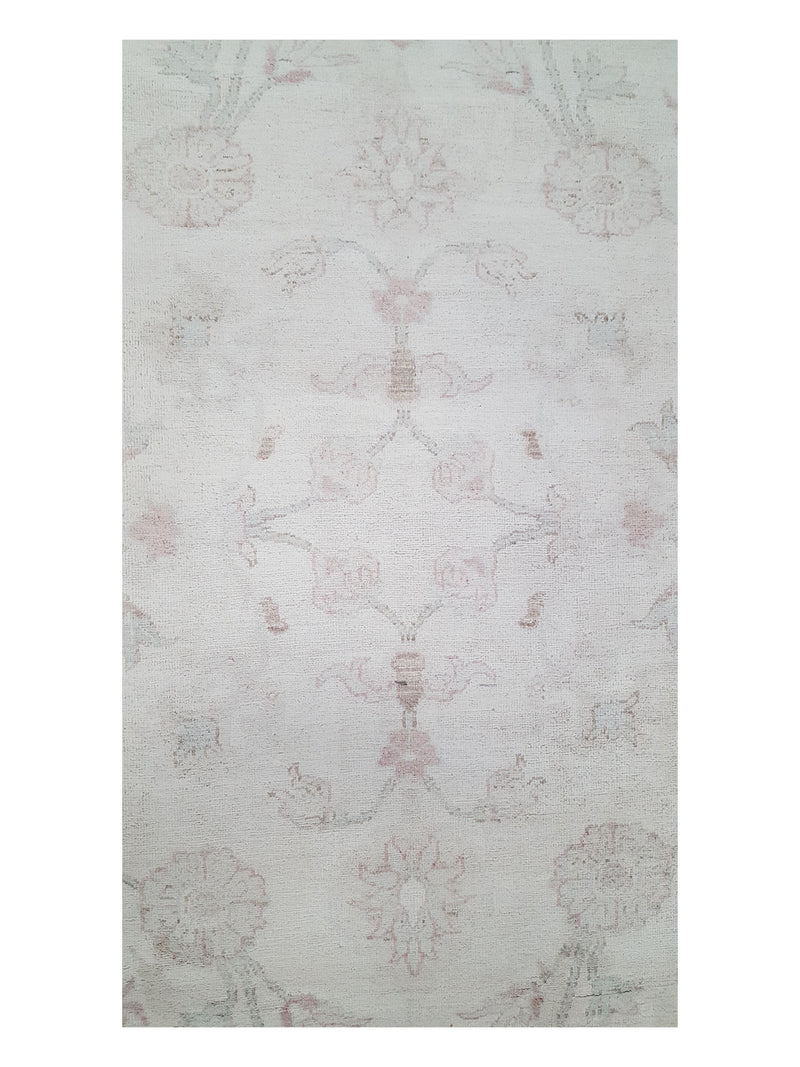 Pacific Ziegler 26729 Ivory Ivory Transitional Hand Knotted Rug