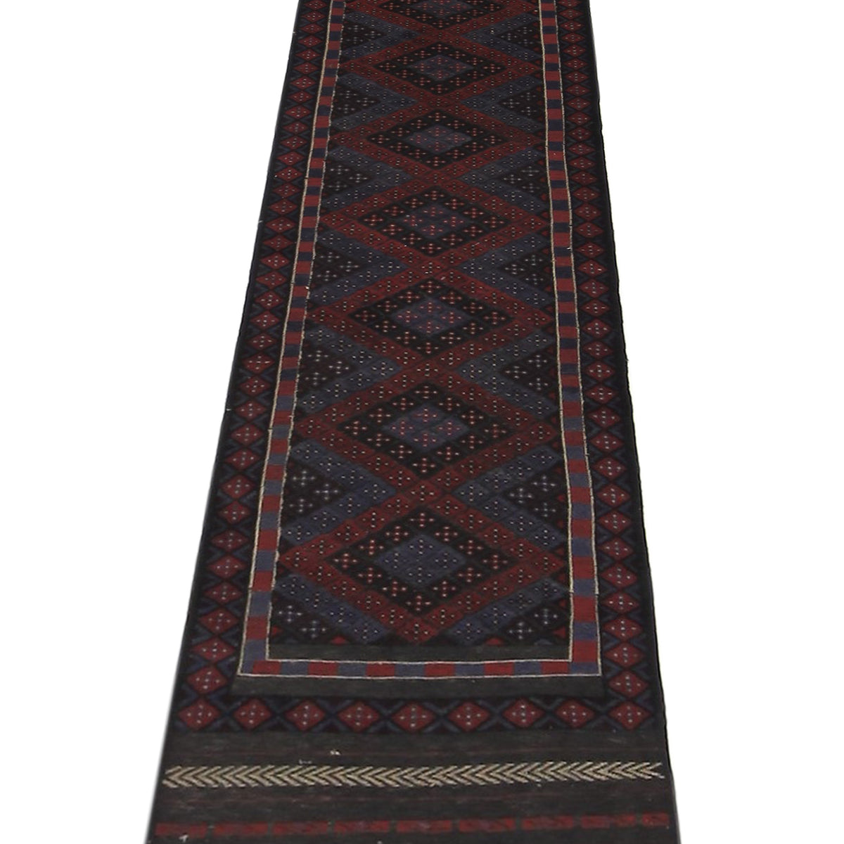 Pacific Balouchi 26819 Red Rust Traditional Hand Knotted Rug
