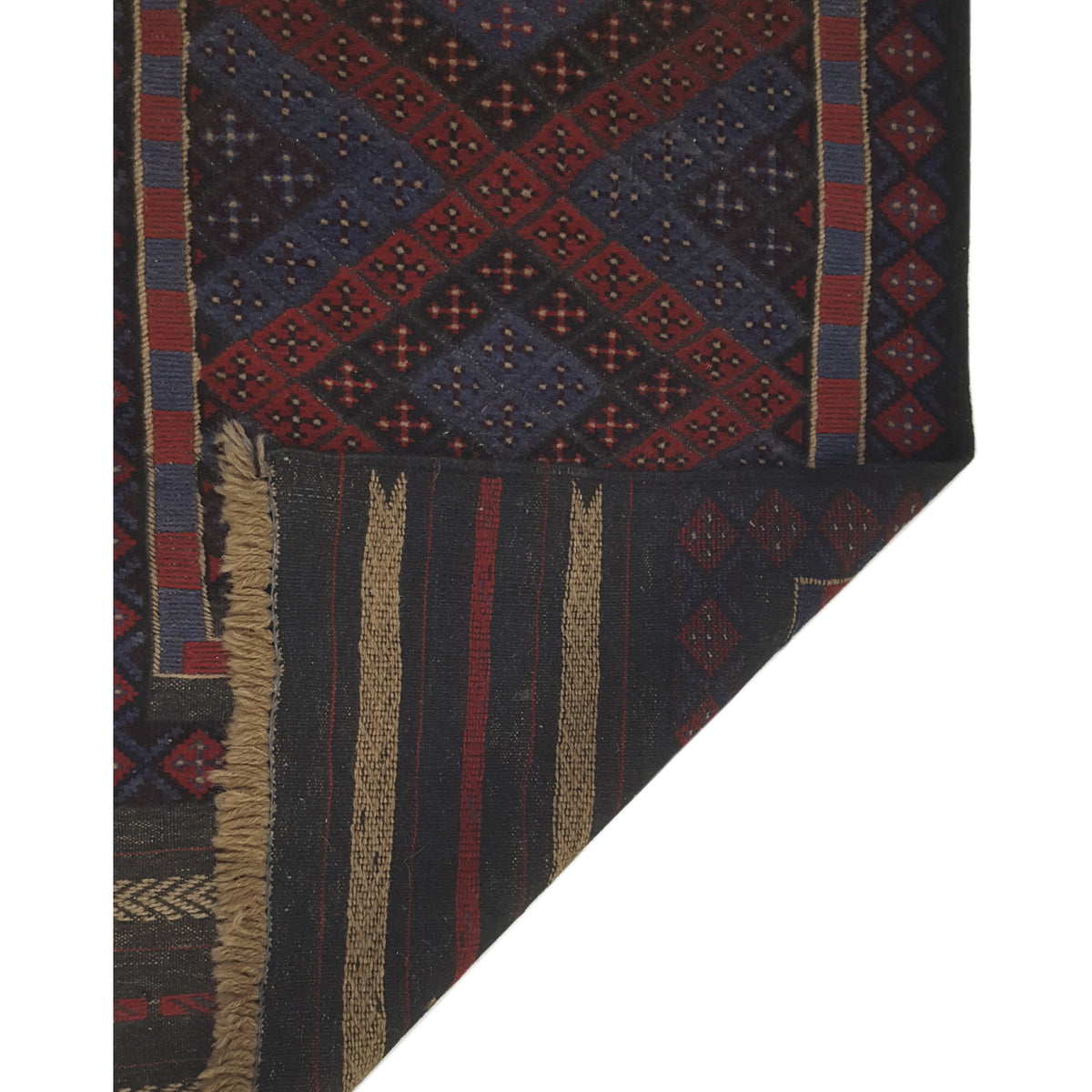 Pacific Balouchi 26819 Red Rust Traditional Hand Knotted Rug