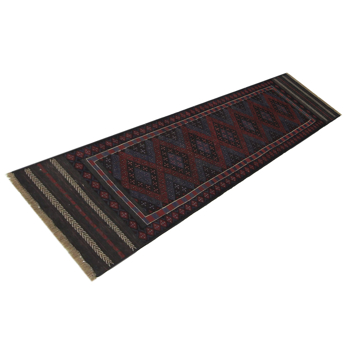 Pacific Balouchi 26819 Red Rust Traditional Hand Knotted Rug