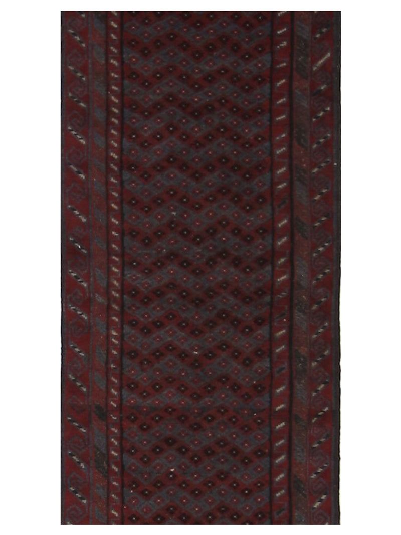 Pacific Balouchi 26824 Red Red Traditional Hand Knotted Rug