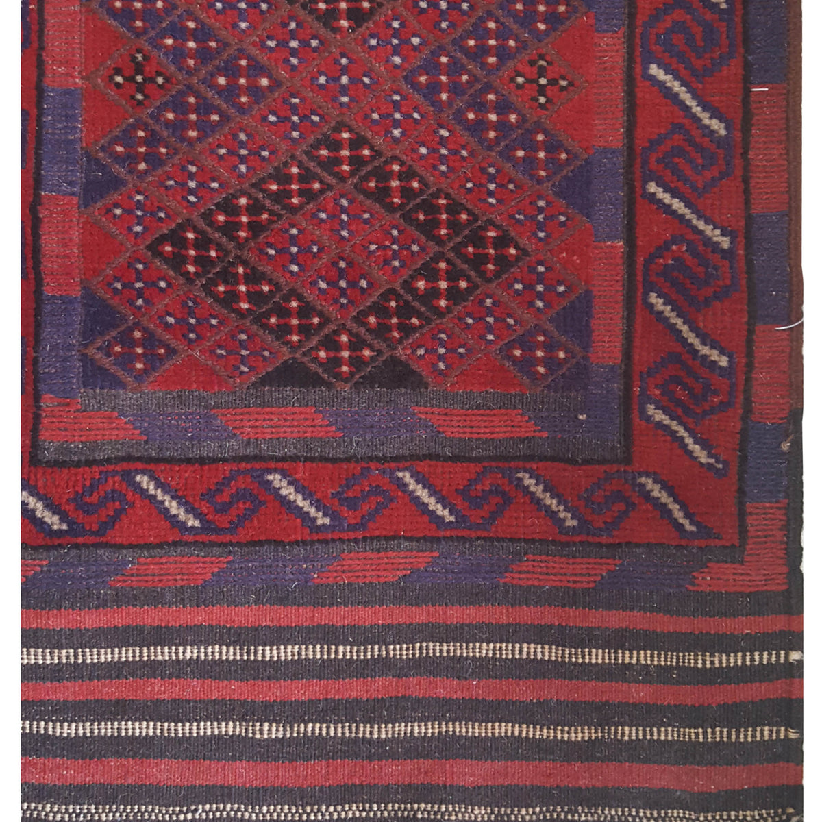 Pacific Balouchi 26868 Red Red Traditional Hand Knotted Rug