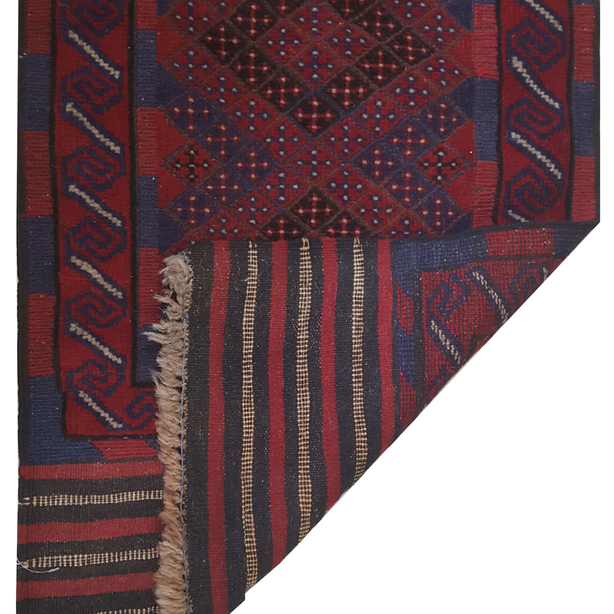 Pacific Balouchi 26868 Red Red Traditional Hand Knotted Rug