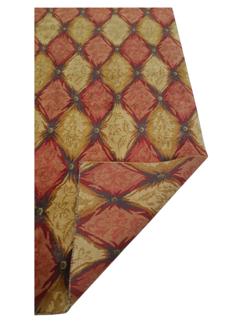 Pacific Gouri Ganga 27107 Multi Gold Modern Hand Knotted Rug