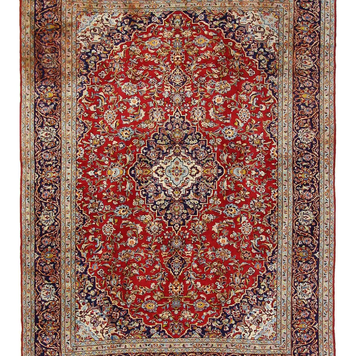 Pacific Kashan  Red Navy Traditional