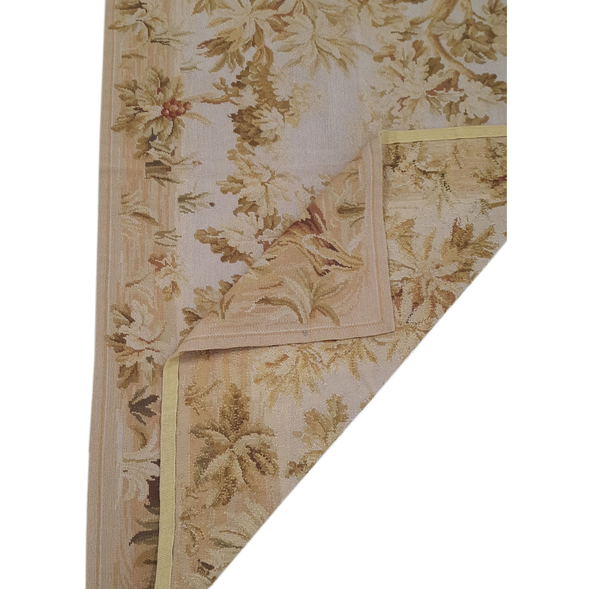 Pacific Needle Point 27760 Beige Beige Tapestry Needle Point Rug