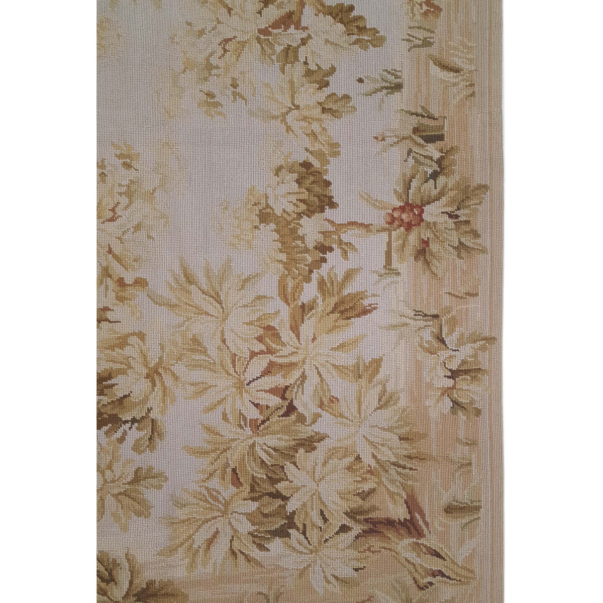 Pacific Needle Point 27760 Beige Beige Tapestry Needle Point Rug