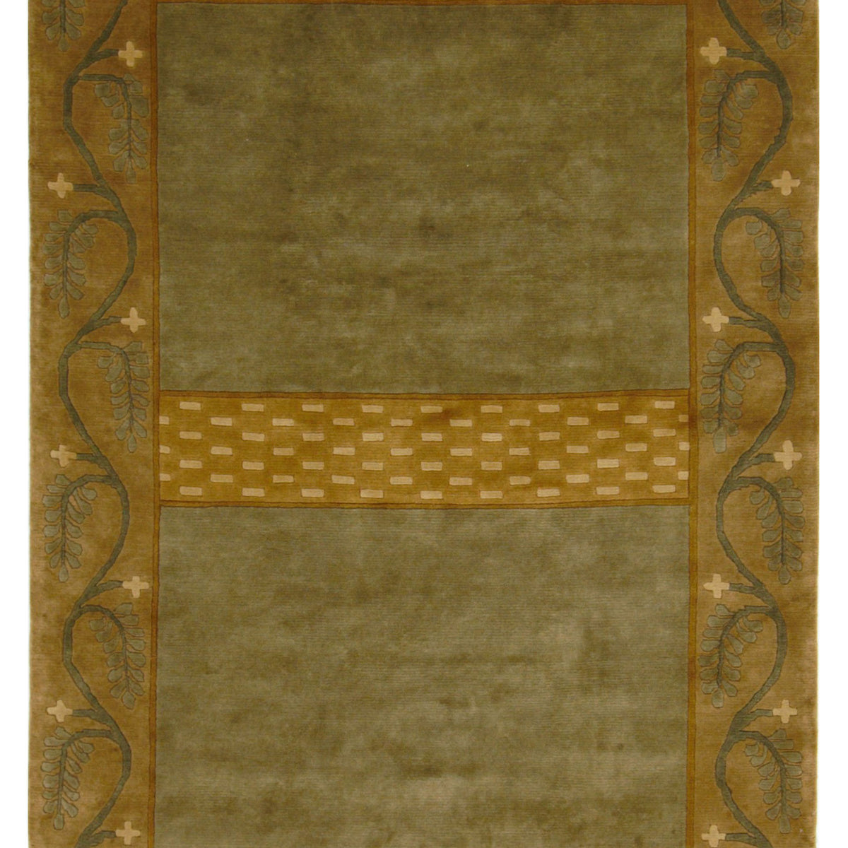 Pacific Tranquality  Gold Green Modern
