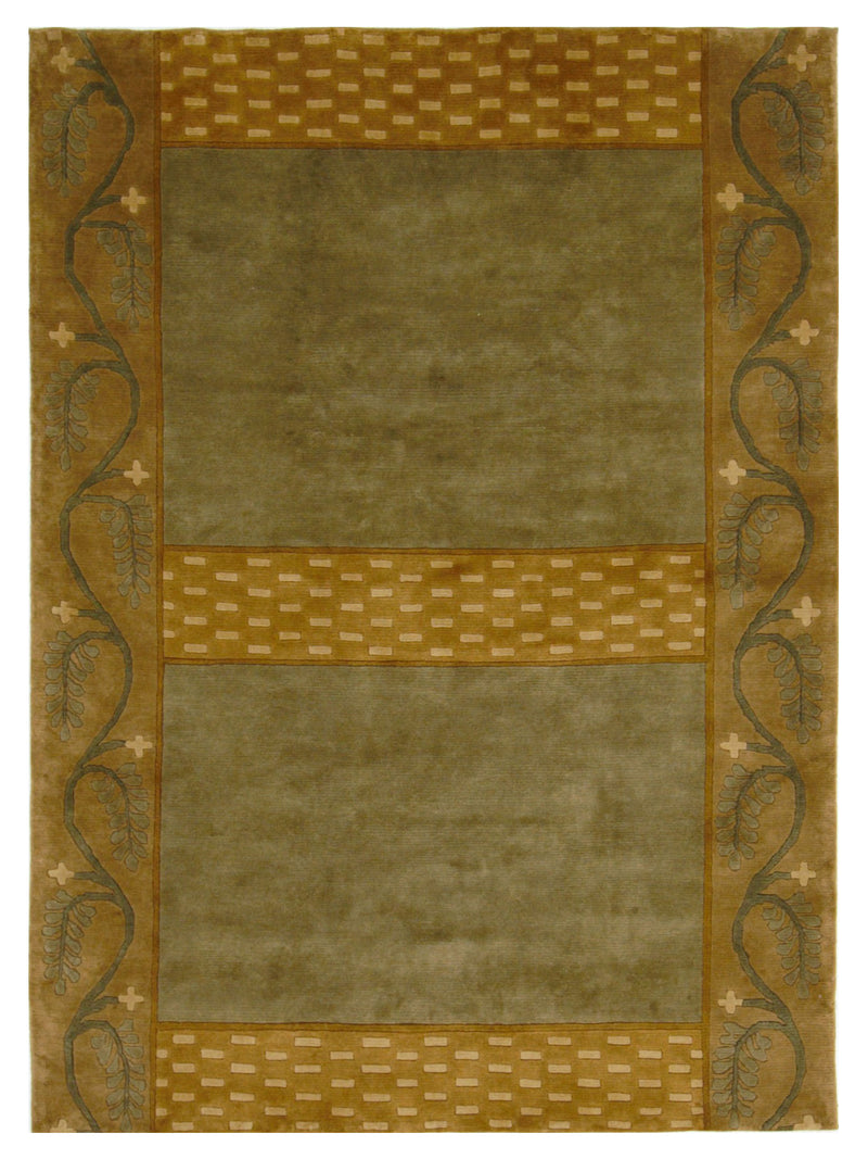 Pacific Tranquality  Gold Green Modern