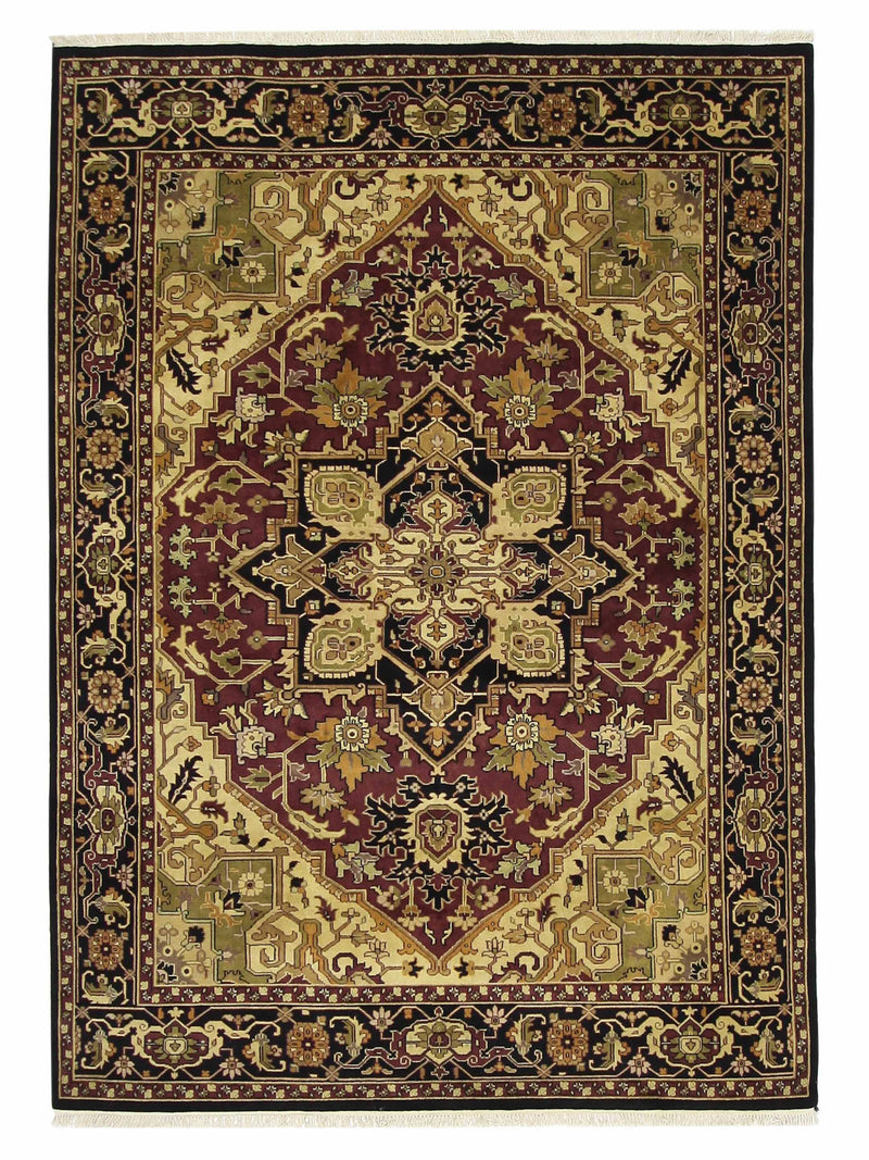 Pacific Tribal  Rust Black Traditional