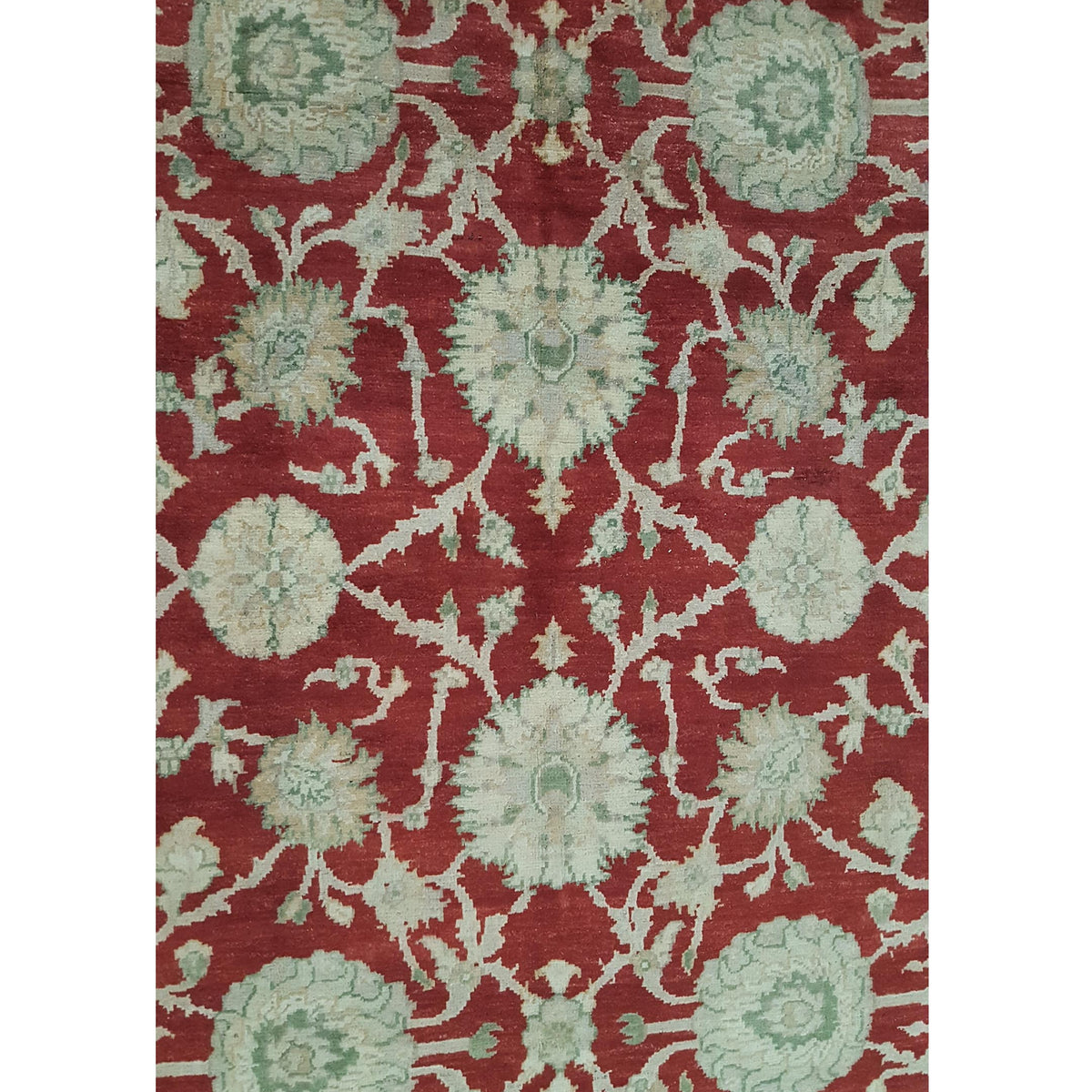 Pacific Ziegler 28090 Red Ivory Transitional Hand Knotted Rug
