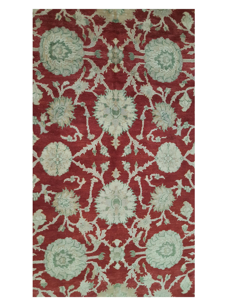Pacific Ziegler 28090 Red Ivory Transitional Hand Knotted Rug