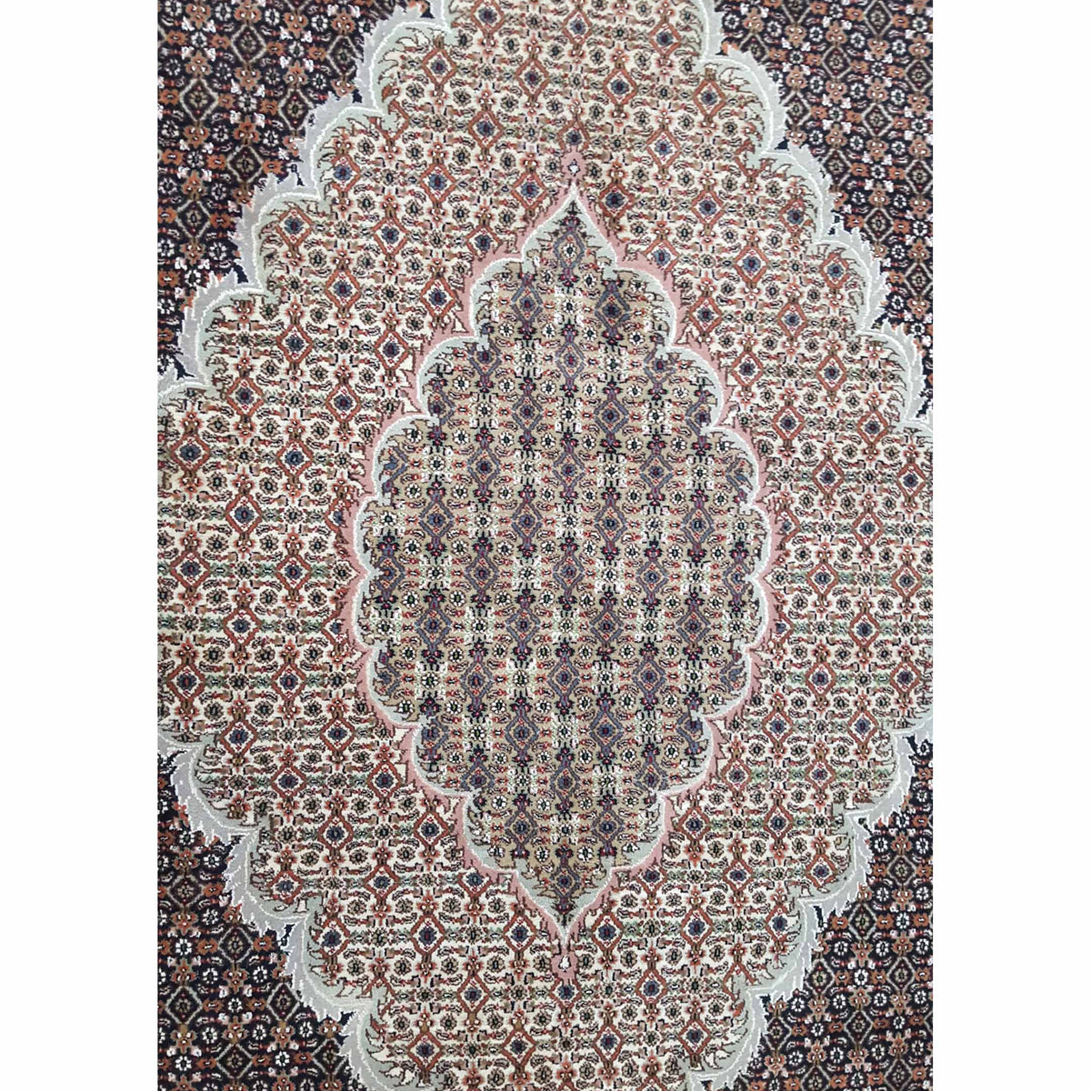 Pacific Mahi Bijar 28791 Black Black Traditional Hand Knotted Rug