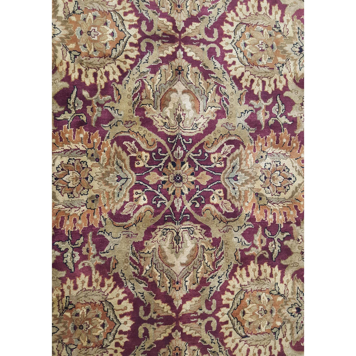 Pacific Royal 28793 Red Gold Traditional Hand Knotted Rug