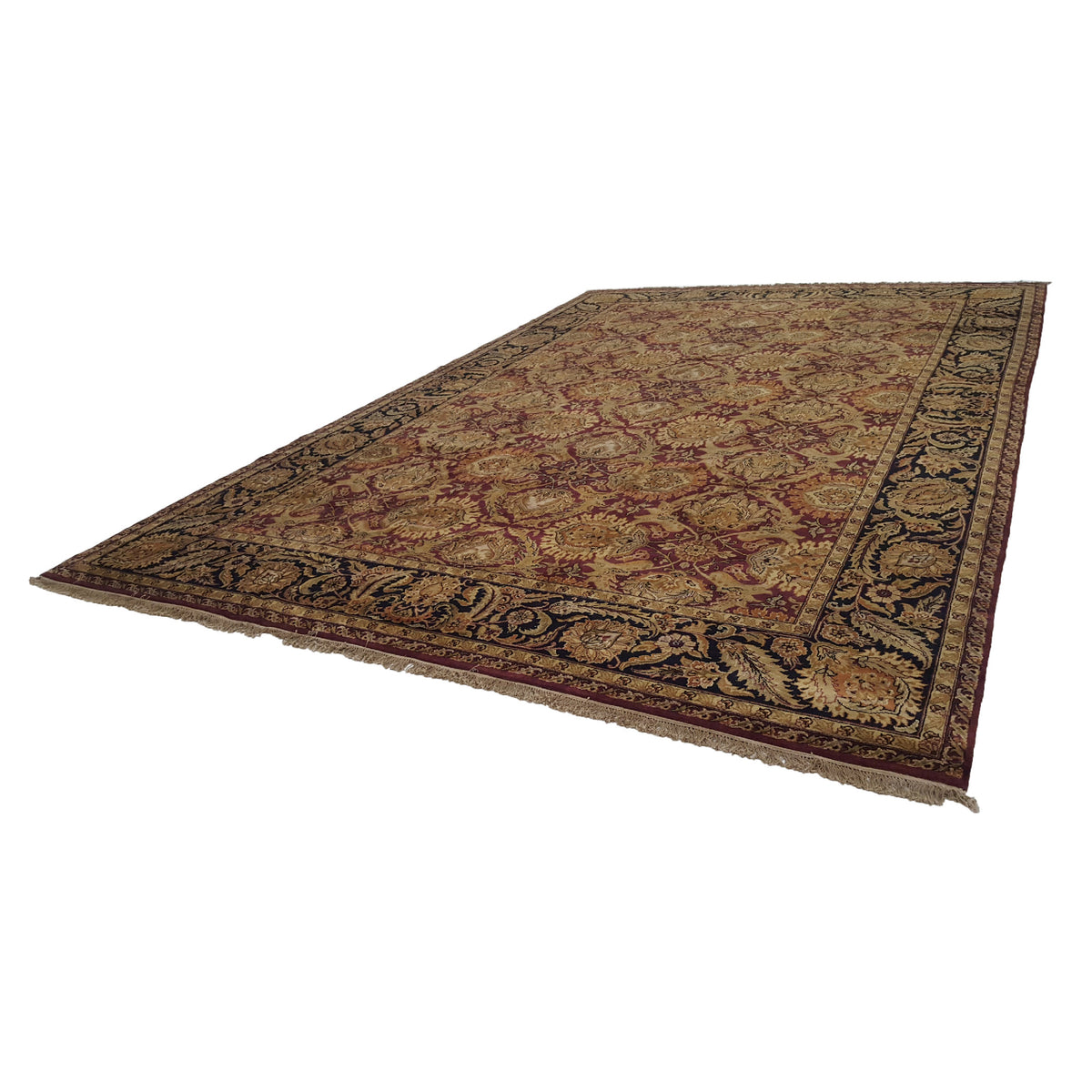 Pacific Royal 28793 Red Gold Traditional Hand Knotted Rug