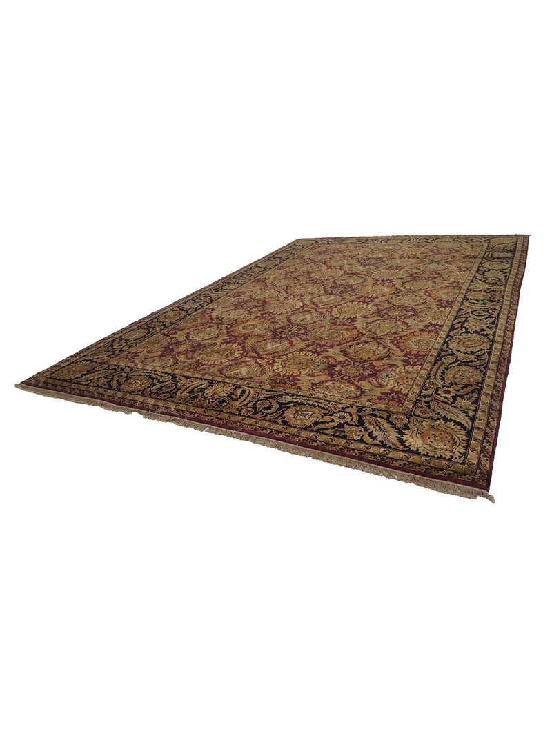 Pacific Royal 28793 Red Gold Traditional Hand Knotted Rug