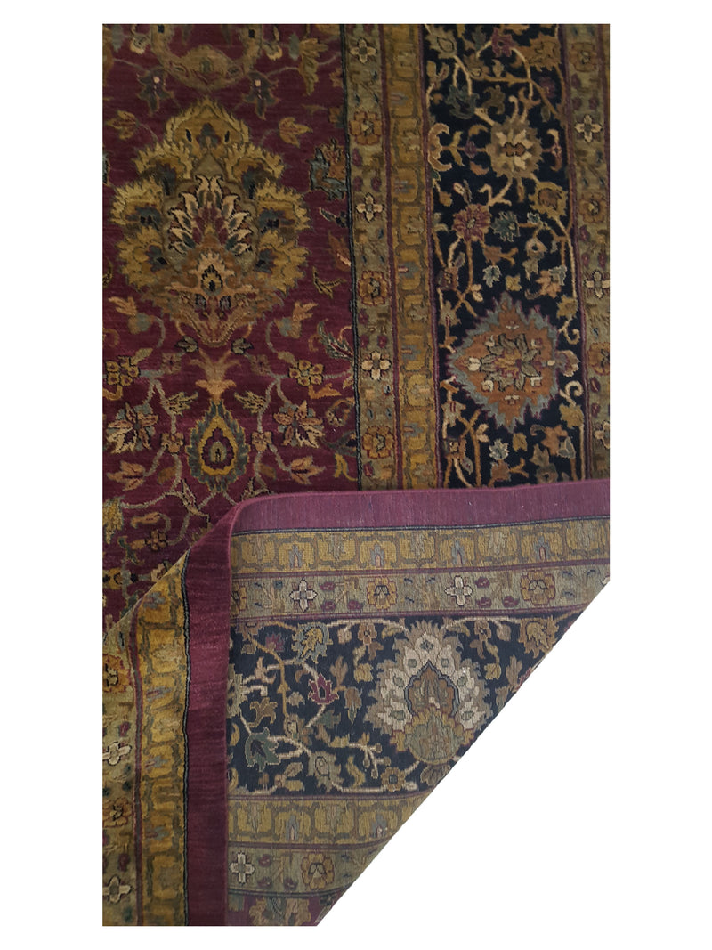 Pacific Jaipur 28849 Red Gold Traditional Hand Knotted Rug