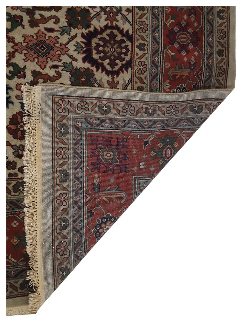 Pacific Tribal 28968 Grey Red Traditional Hand Knotted Rug