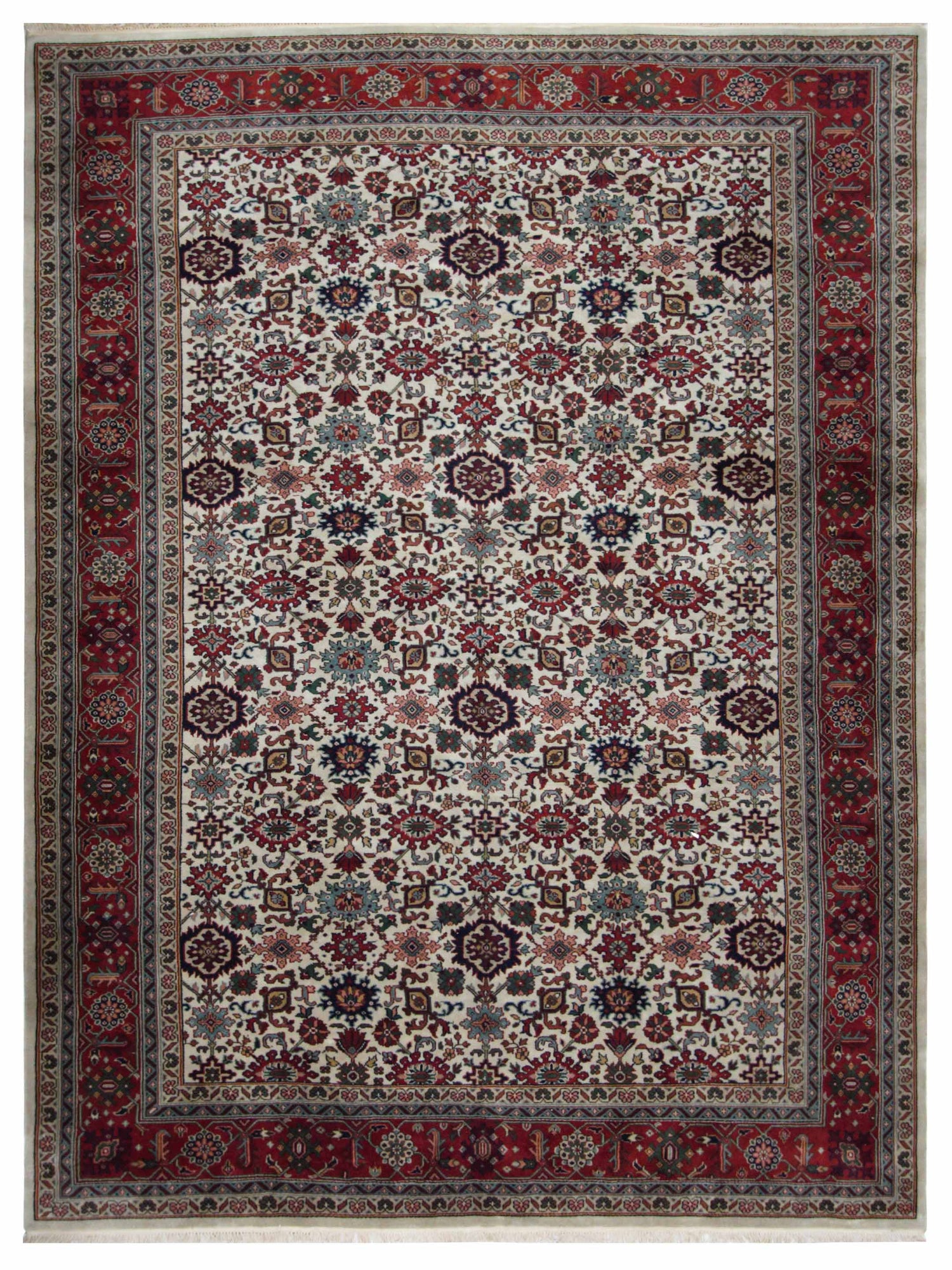 Pacific Tribal  Grey Red Traditional