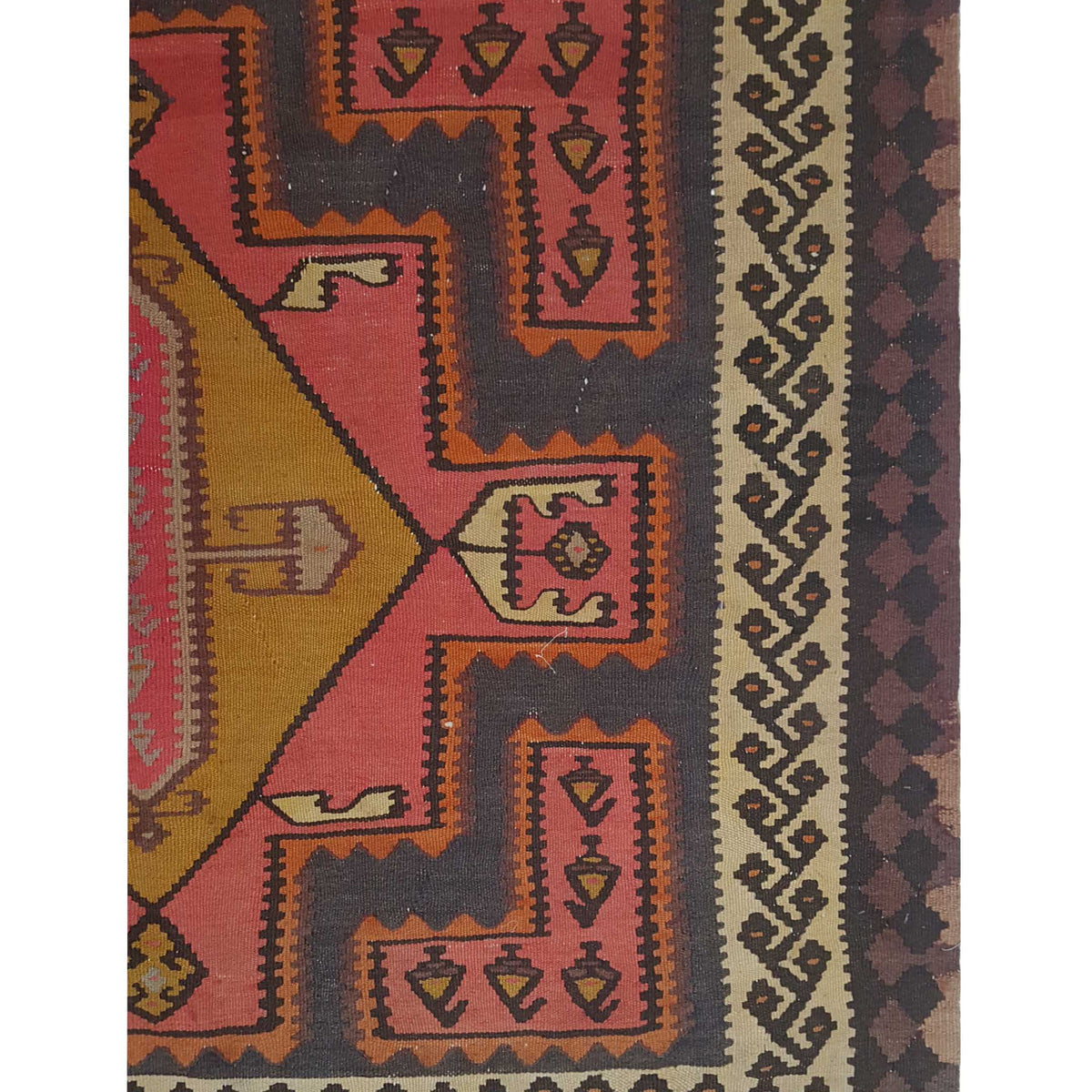 Aura Kilim 28992 Multi Multi Kilim Hand Woven Rug