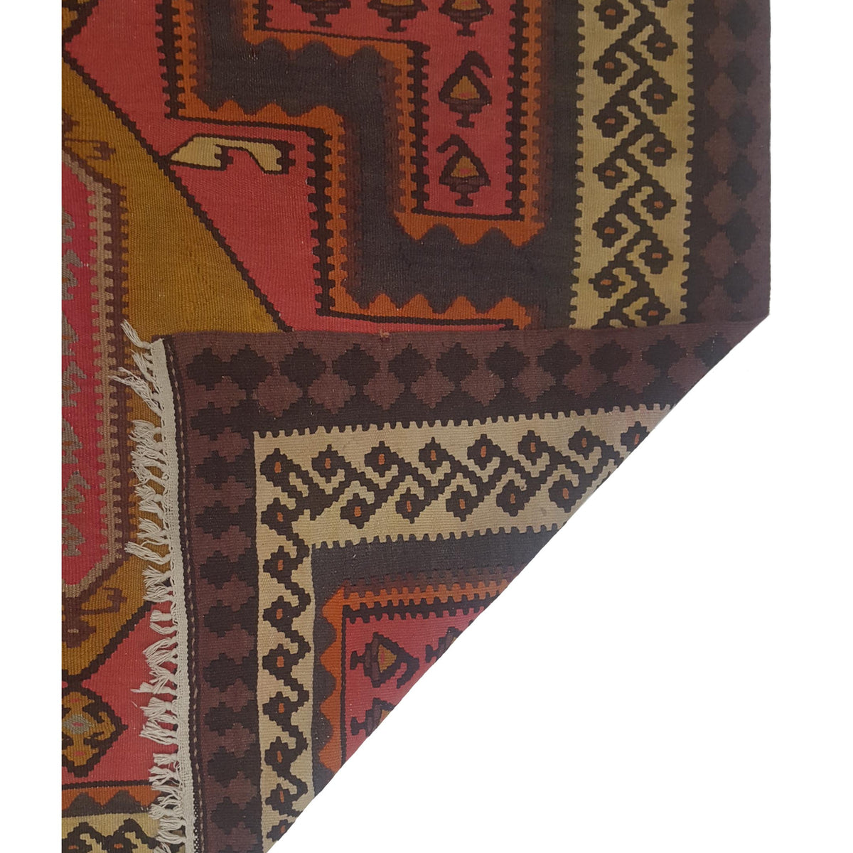 Aura Kilim 28992 Multi Multi Kilim Hand Woven Rug