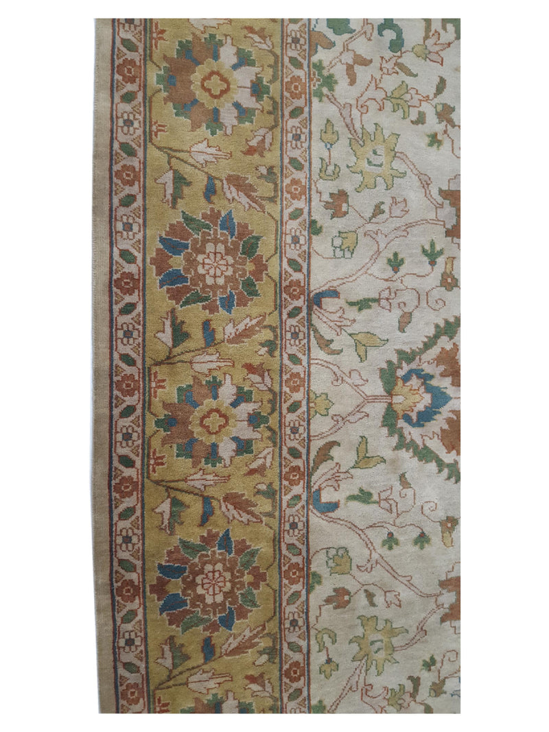 Pacific Tribal 29058 Ivory Gold Traditional Hand Knotted Rug