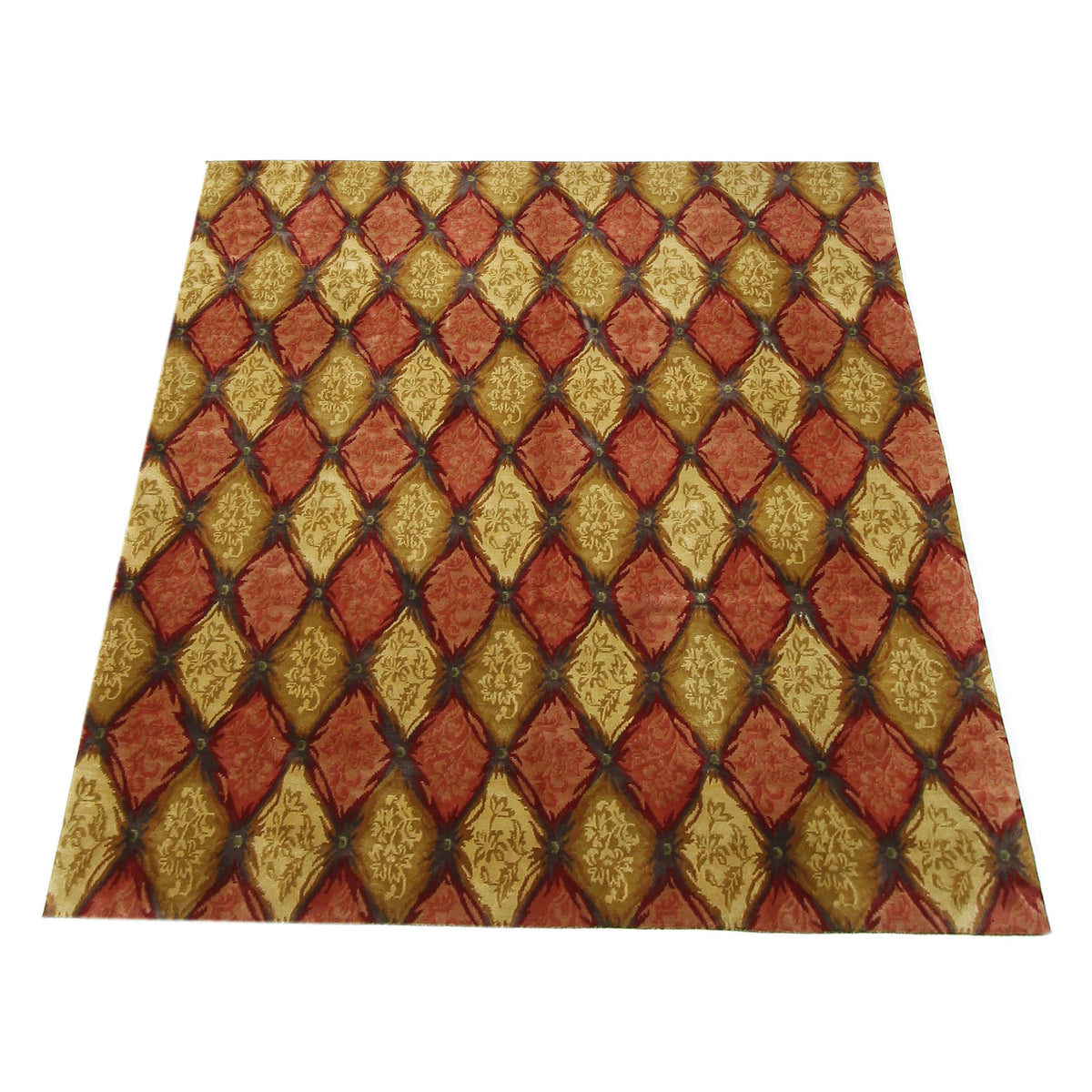Pacific Gouri Ganga 29162 Gold Rust Modern Hand Knotted Rug