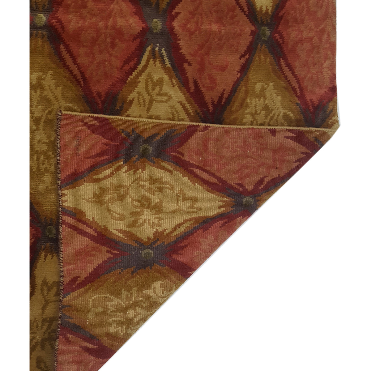Pacific Gouri Ganga 29162 Gold Rust Modern Hand Knotted Rug