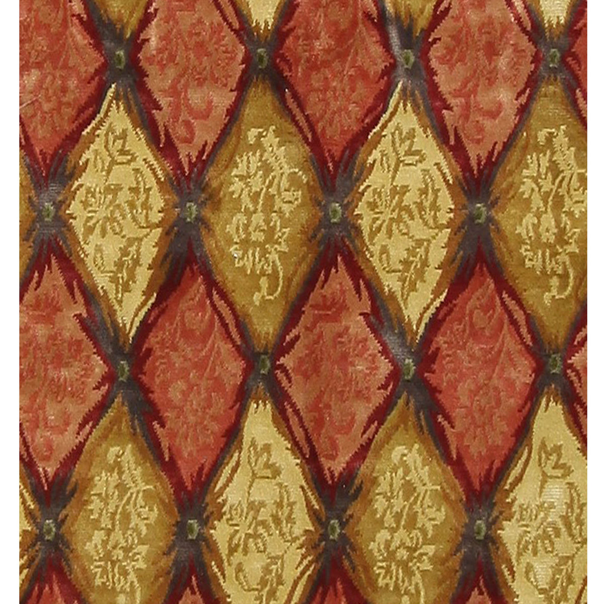 Pacific Gouri Ganga 29162 Gold Rust Modern Hand Knotted Rug