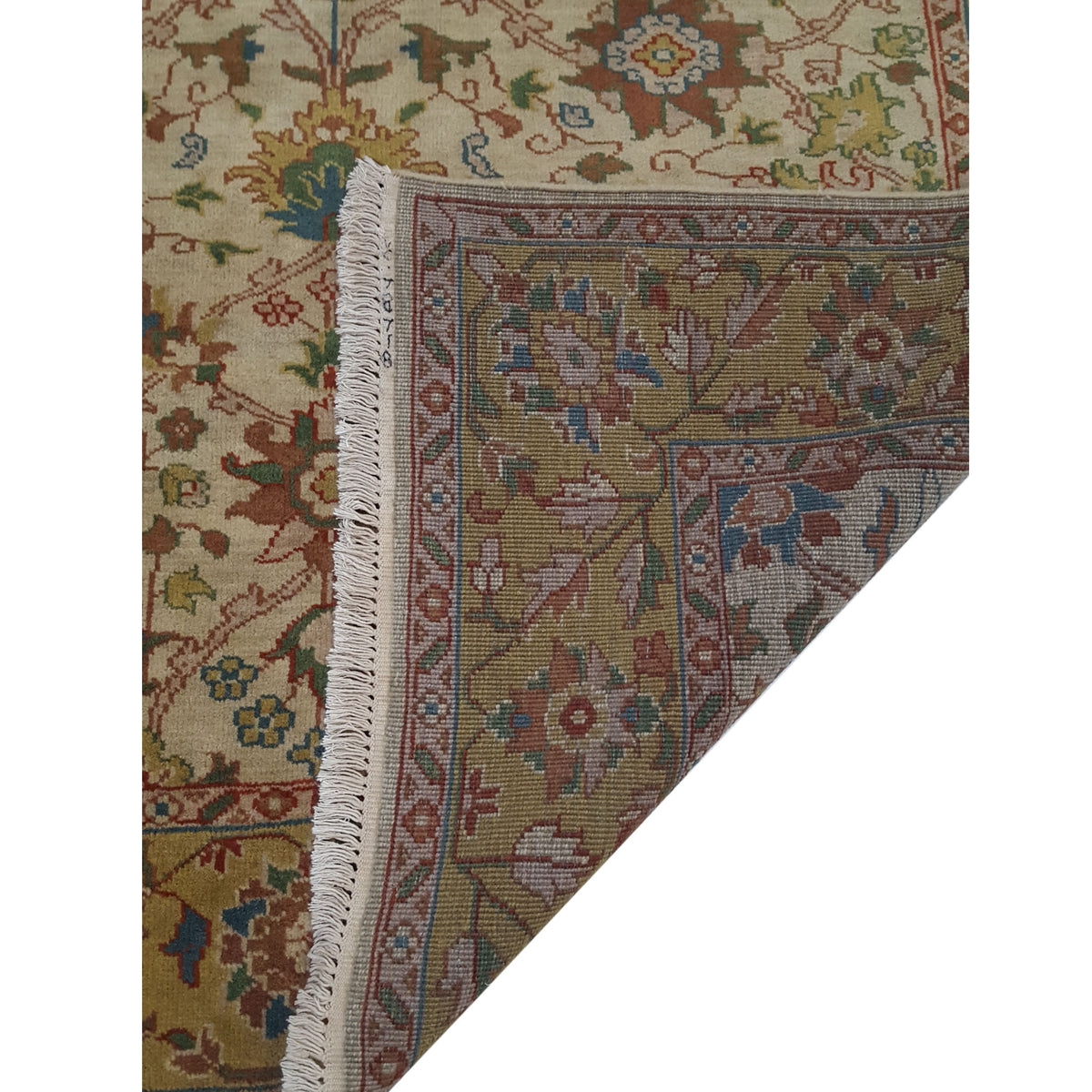 Pacific Tribal 29268 Beige Gold Traditional Hand Knotted Rug