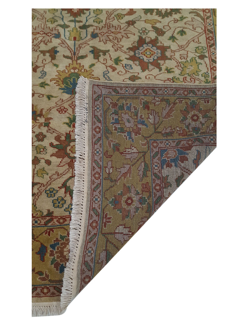 Pacific Tribal 29268 Beige Gold Traditional Hand Knotted Rug