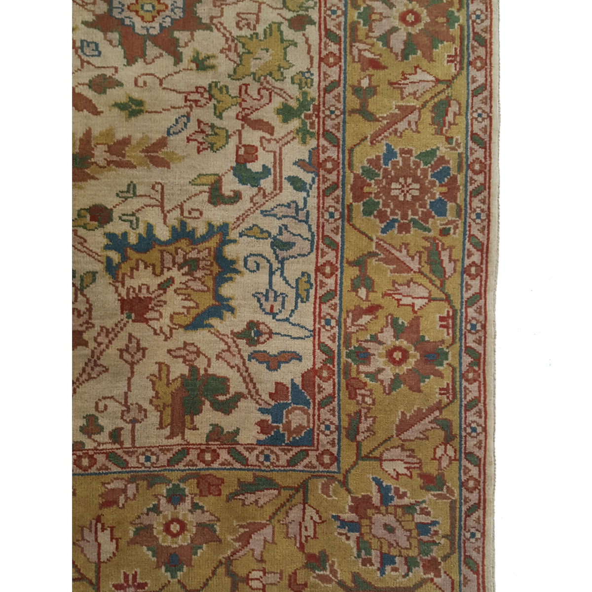 Pacific Tribal 29268 Beige Gold Traditional Hand Knotted Rug