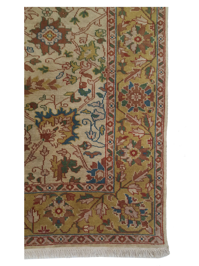 Pacific Tribal 29268 Beige Gold Traditional Hand Knotted Rug