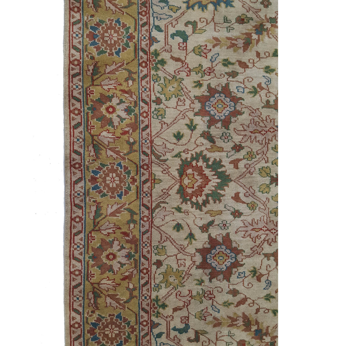 Pacific Tribal 29268 Beige Gold Traditional Hand Knotted Rug