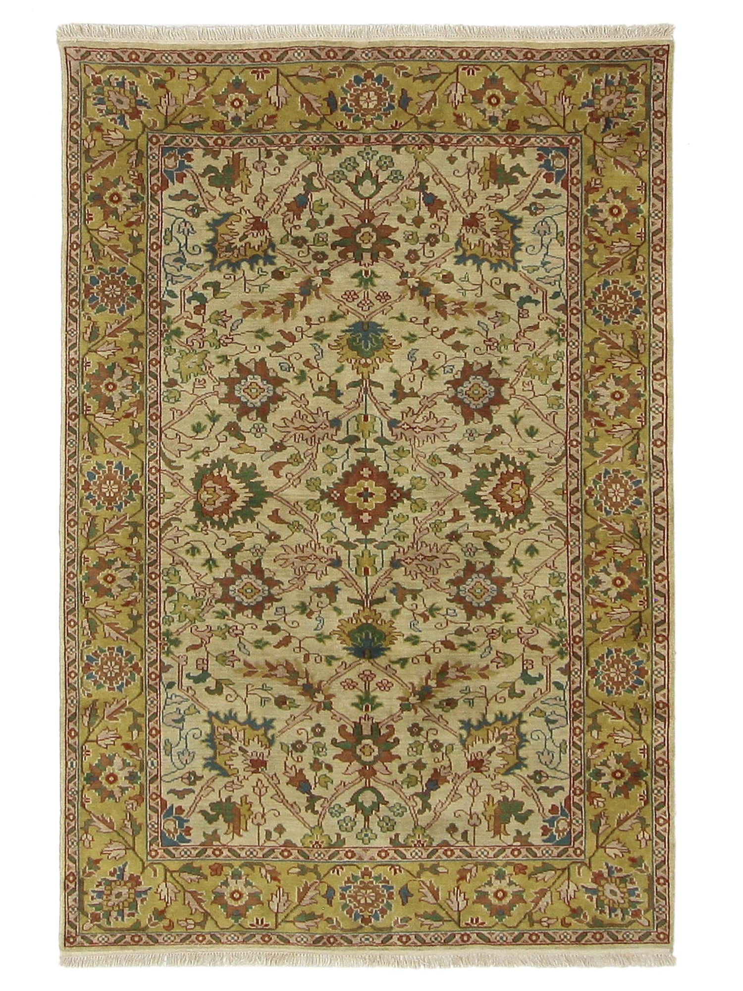 Pacific Tribal  Beige Gold Traditional