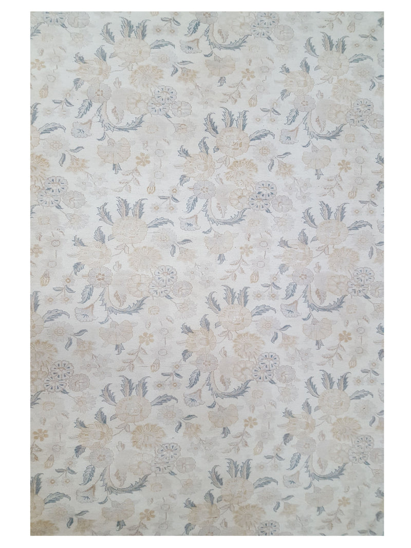 Pacific Classic 29349 Ivory Brown Traditional Hand Knotted Rug