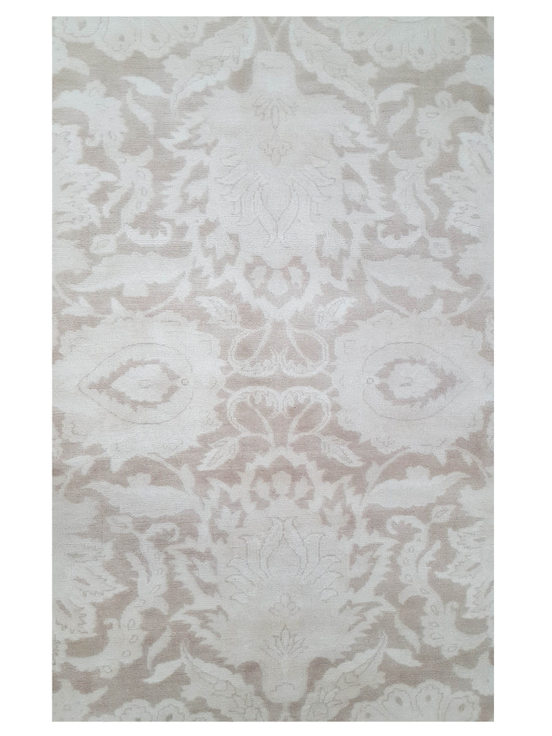 Pacific Ziegler 29415 Beige Lt.Brown Transitional Hand Knotted Rug