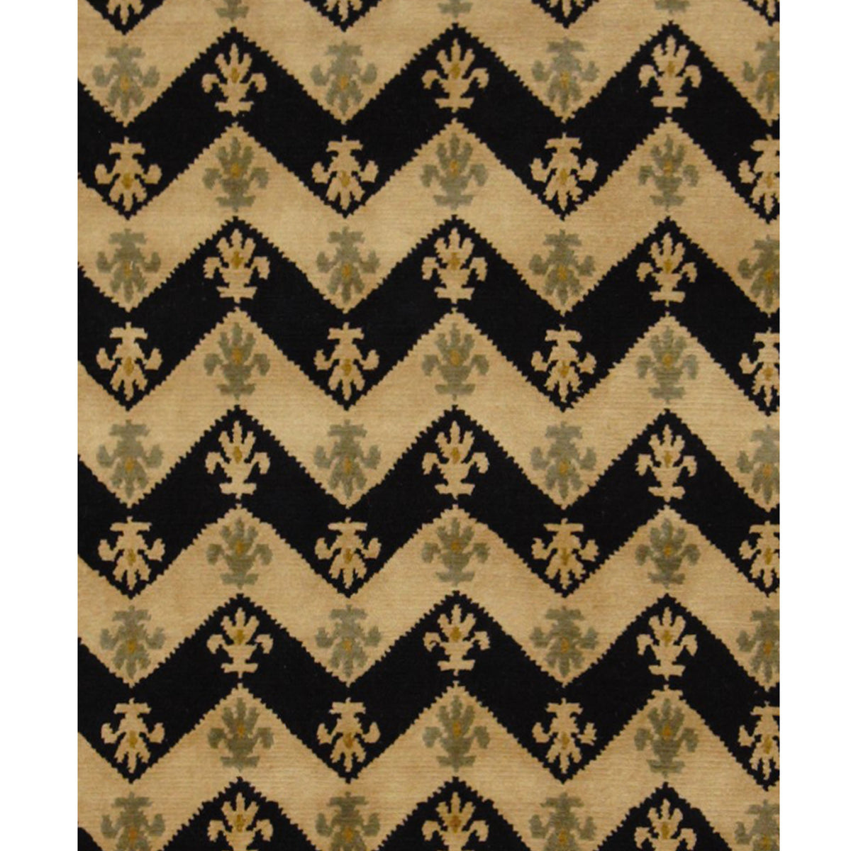 Pacific Tranquality 29618 Beige Olive Traditional Hand Knotted Rug