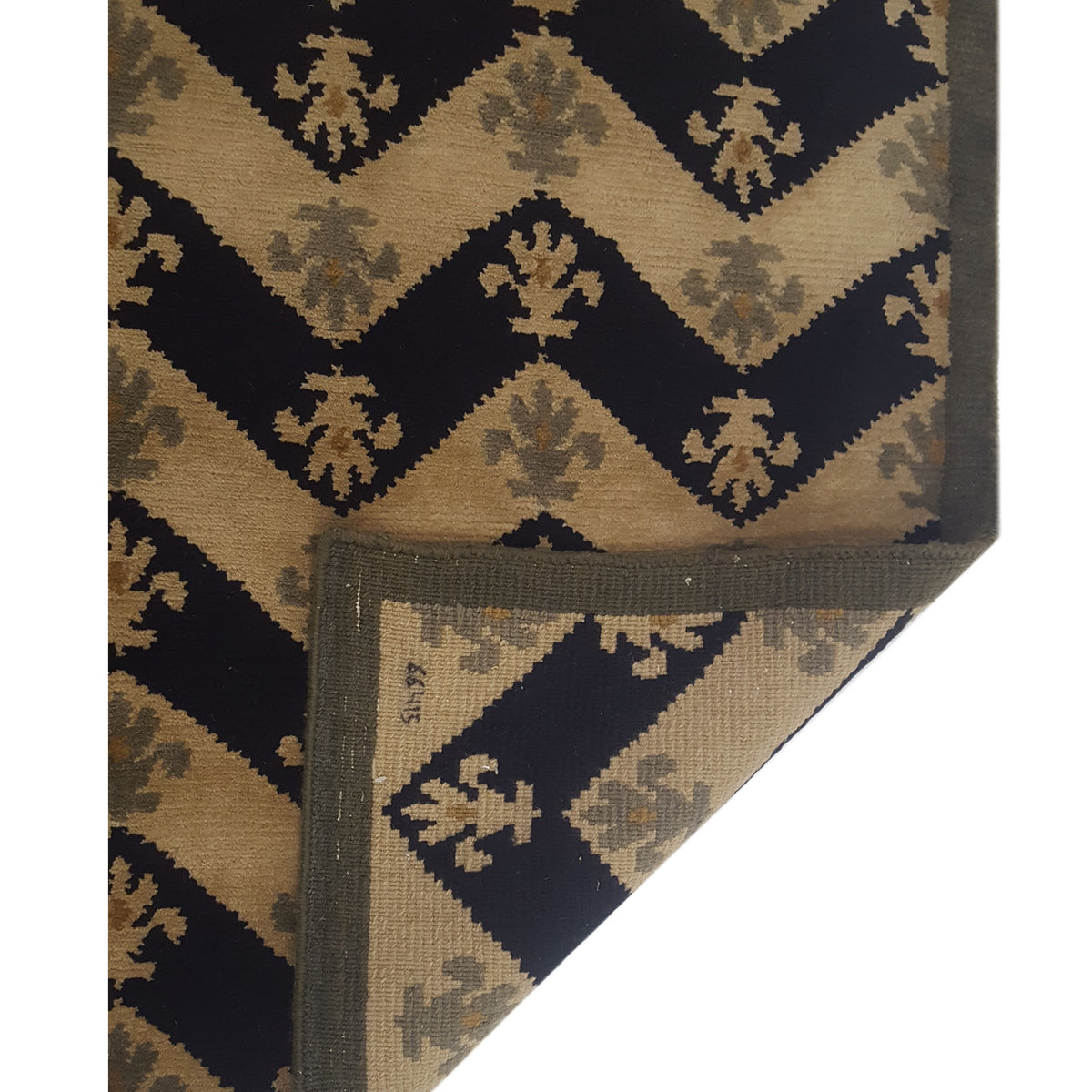 Pacific Tranquality 29618 Beige Olive Traditional Hand Knotted Rug