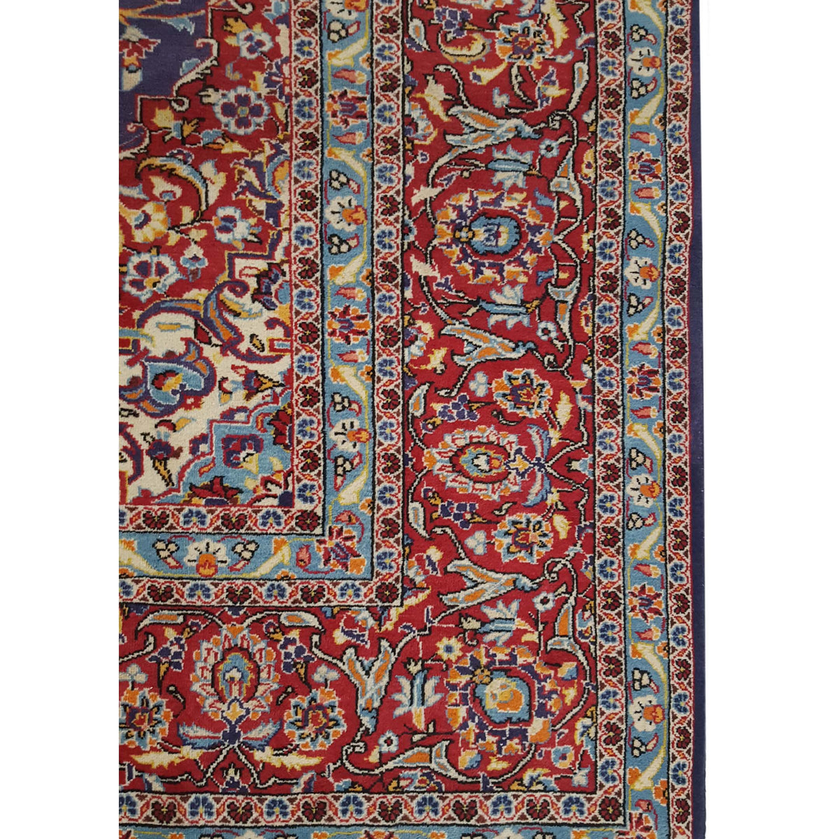 Pacific Kashan 29695 Purple Red Traditional Hand Knotted Rug