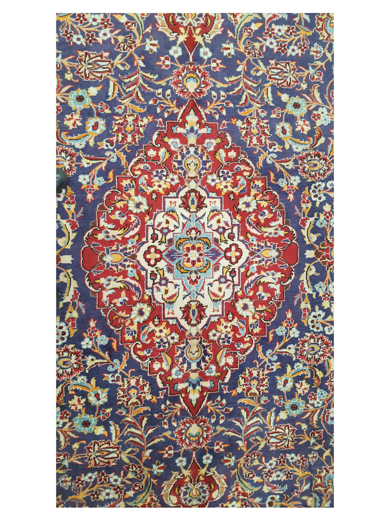 Pacific Kashan 29695 Purple Red Traditional Hand Knotted Rug