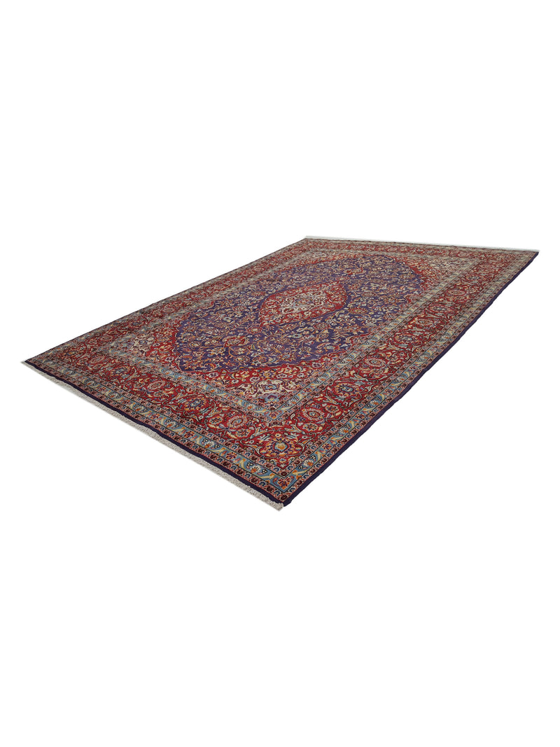 Pacific Kashan 29695 Purple Red Traditional Hand Knotted Rug