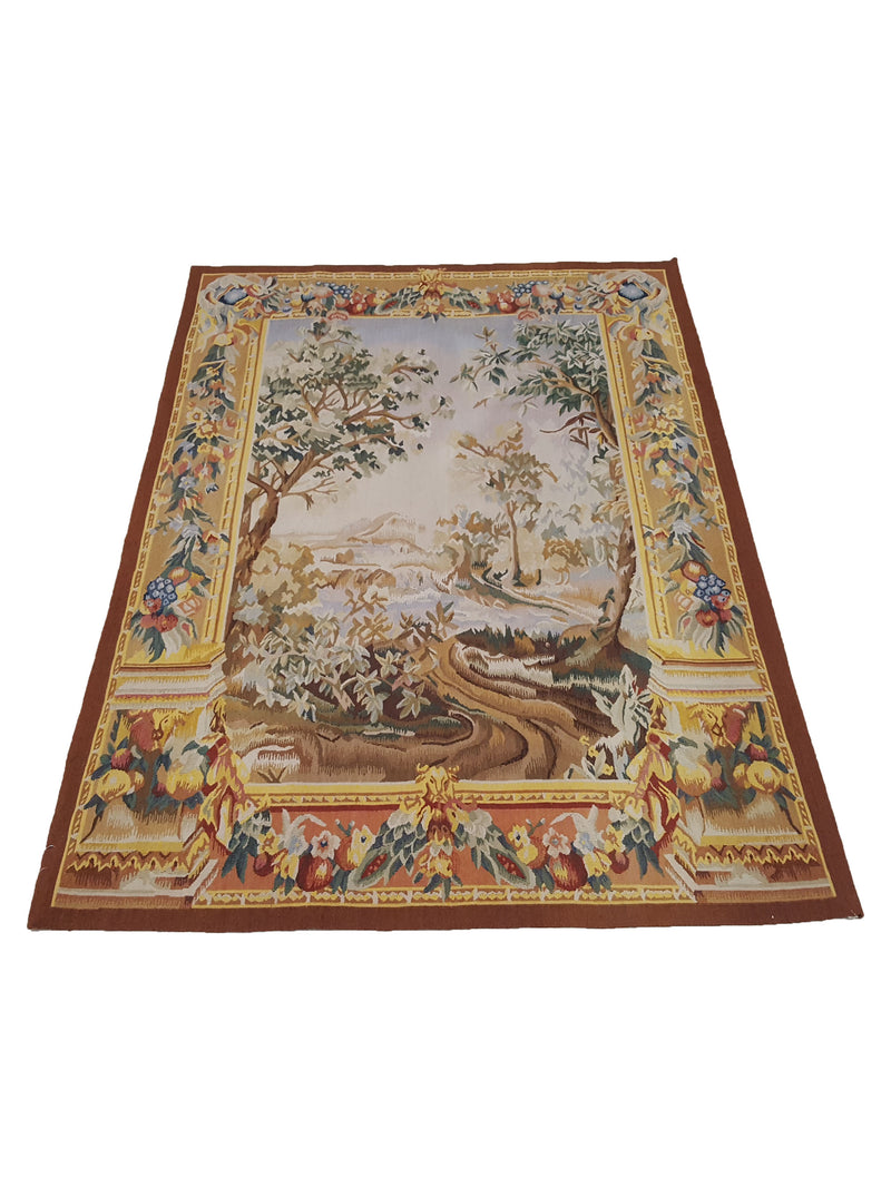 Pacific Tapestry 29700 Multi Multi Tapestry Hand Knotted Rug