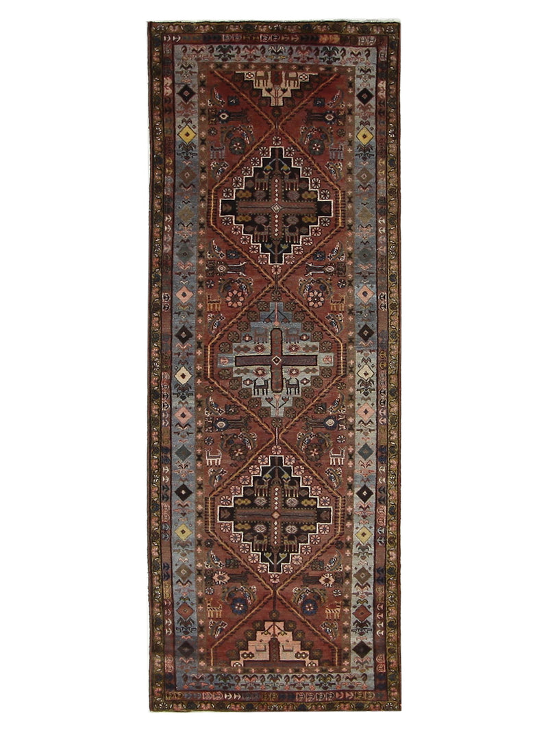 Fasa Antique Malayer  Brick Blue Traditional