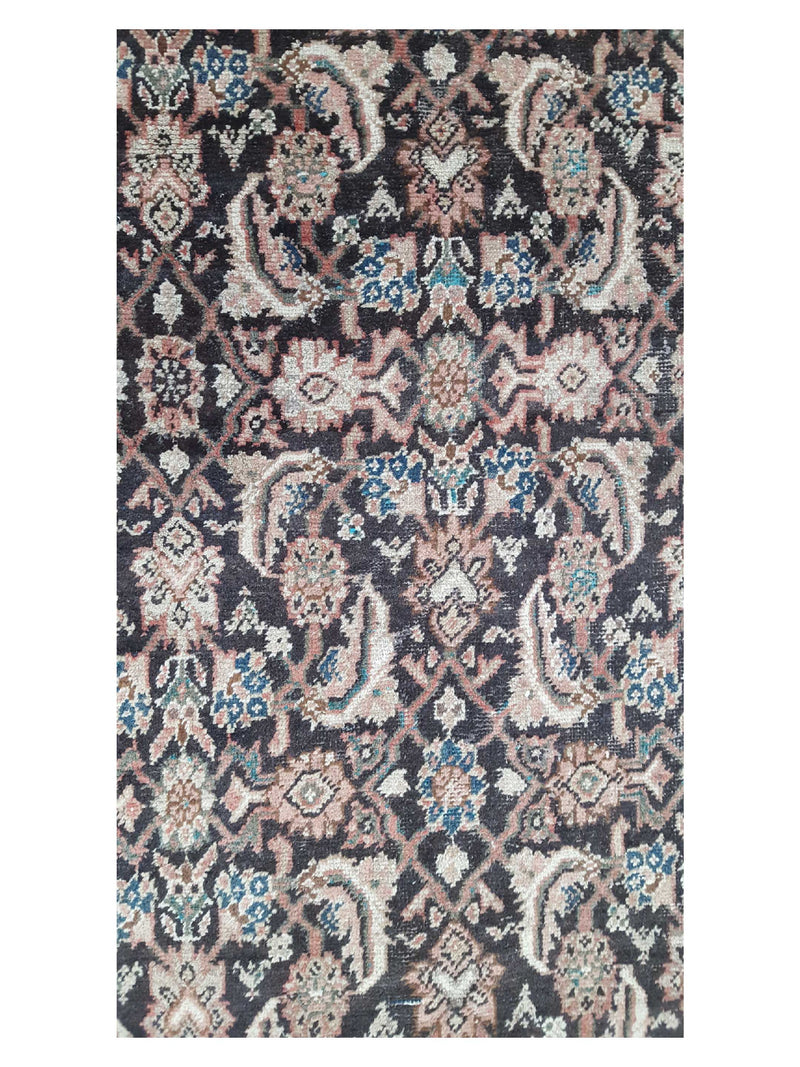Fasa Antique Mahal 29770 Brown Ivory Traditional Antique Rug