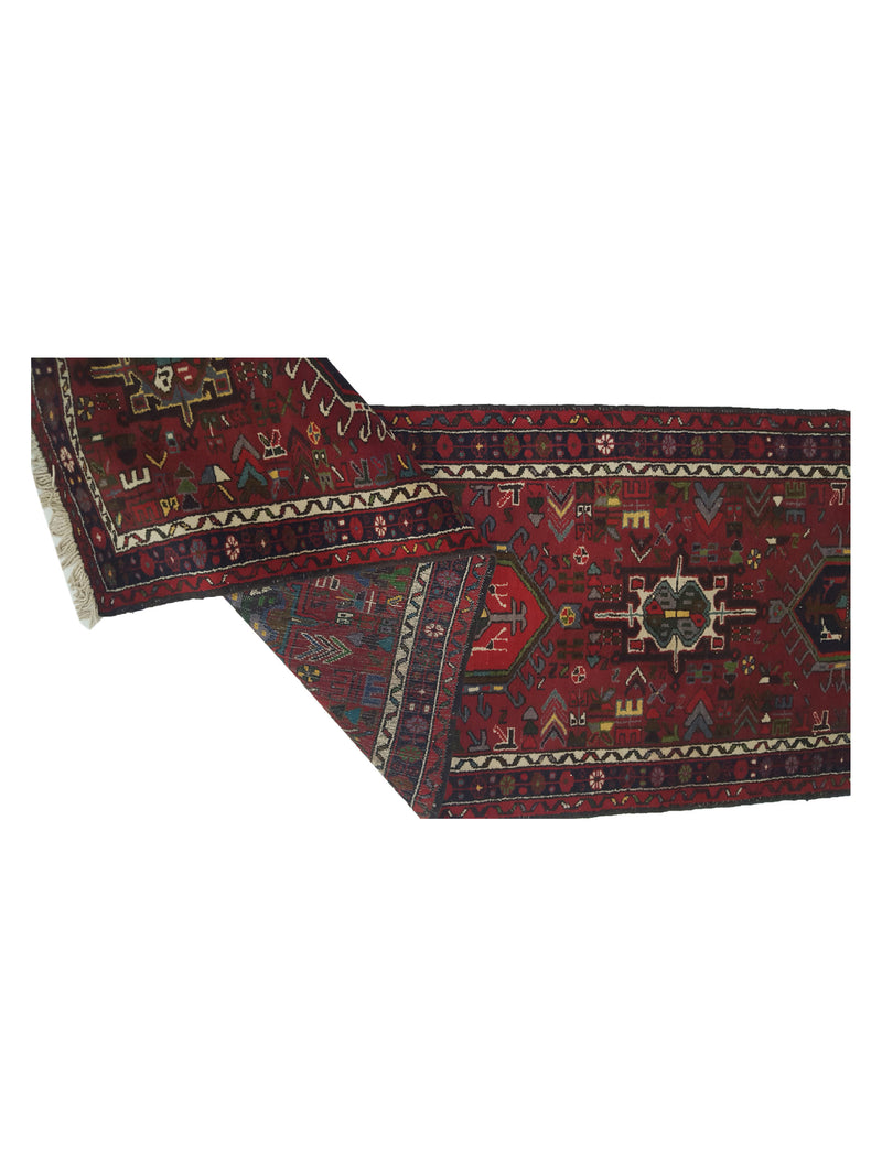 Fasa Antique Karajah 29771 Rust Navy Traditional Antique Rug