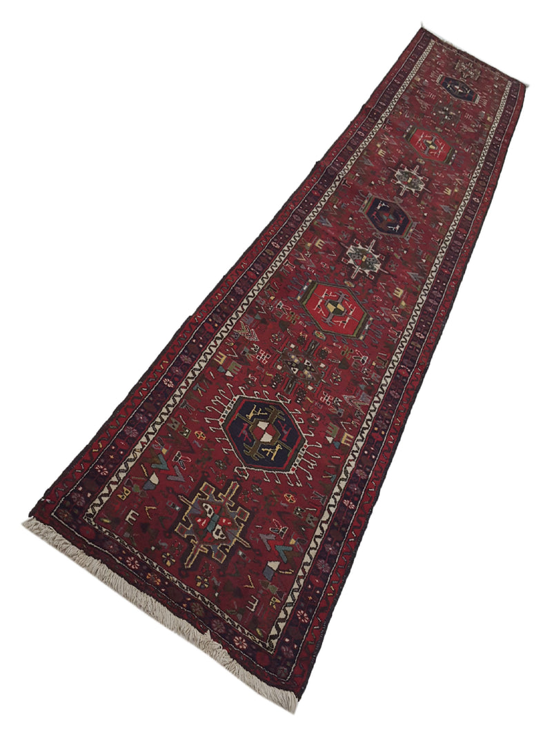 Fasa Antique Karajah 29771 Rust Navy Traditional Antique Rug