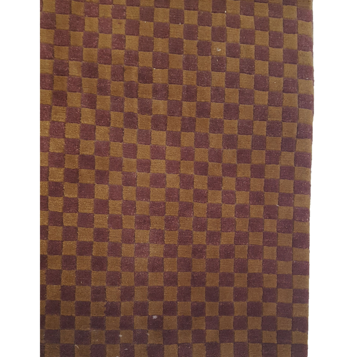 Pacific Gouri Ganga 29780 Burgundy Lt.Brown Transitional Hand Knotted Rug